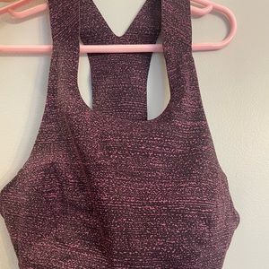Size 4 purple Lululemon sports bra.